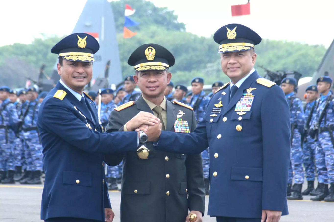 Sertijab Pejabat KSAU, Ini Pesan Panglima TNI
