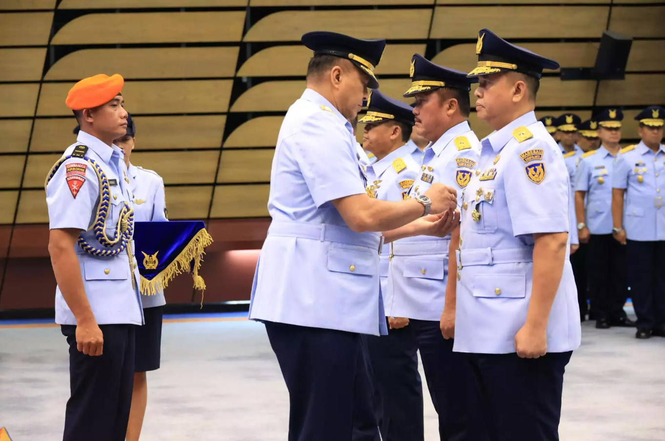 Pergantian Pejabat Mabesau: Kasau Pimpin Sertijab Dua Pejabat TNI AU