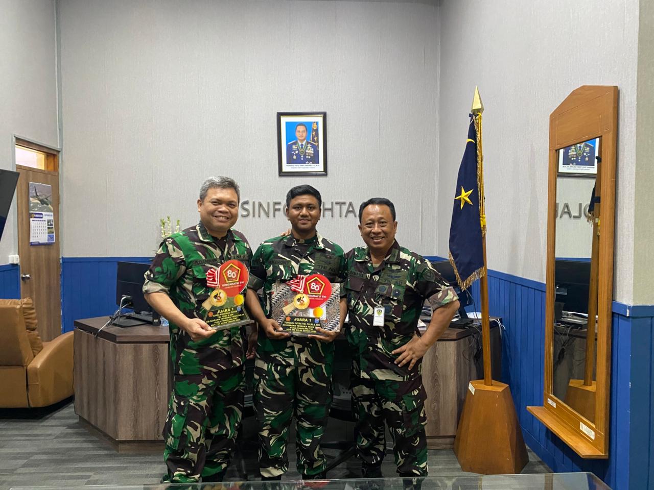 Tim Atlit tenis meja PTMAU mengukir sejarah Juara 1 Tunggal dan Beregu TNI/Polri/ASN pada Piala Panglima Tahun 2025