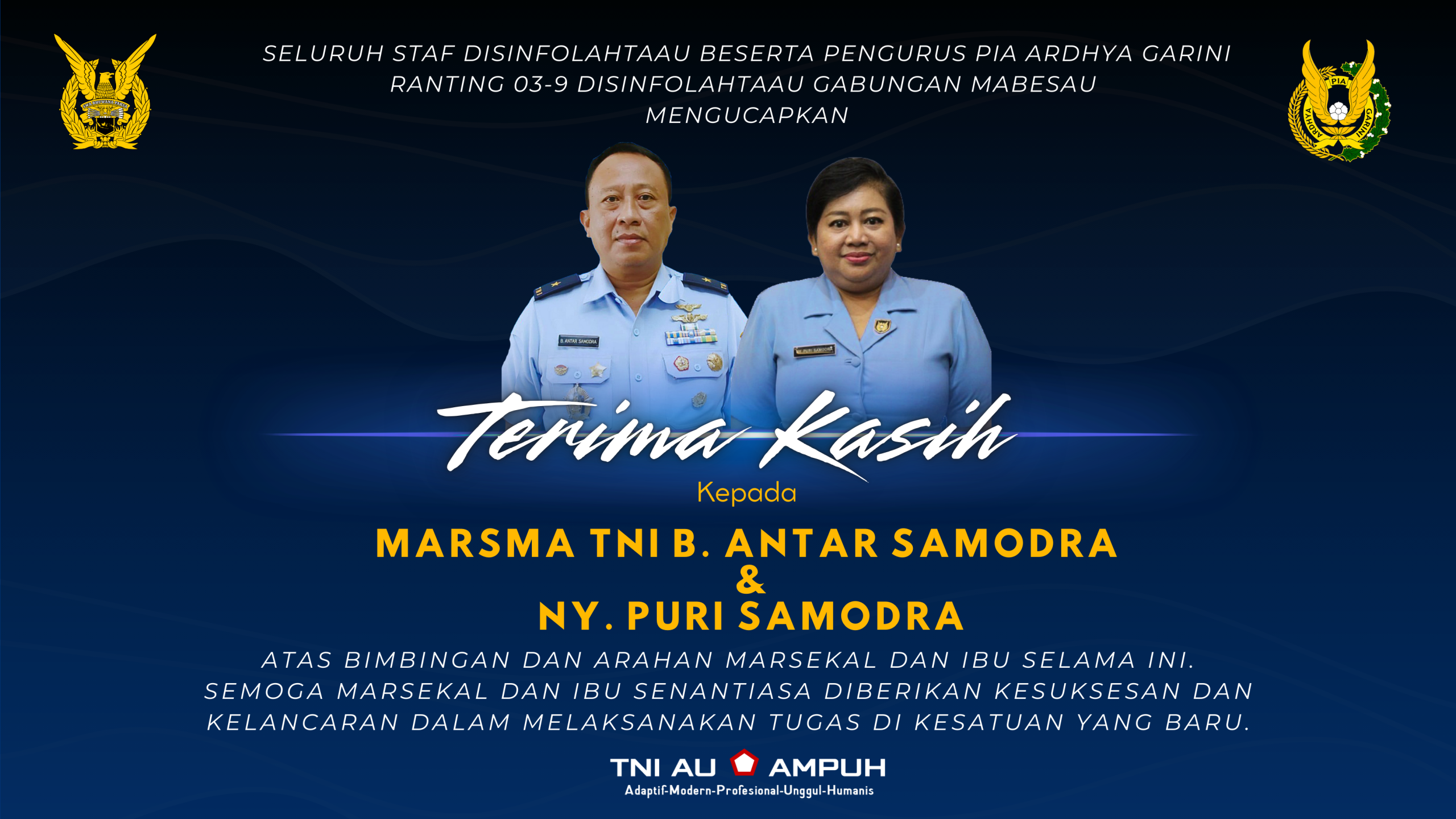 Serah Terima Jabatan Kadisinfolahtaau